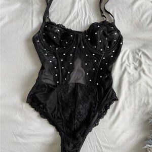 Rhinestone Bodysuit